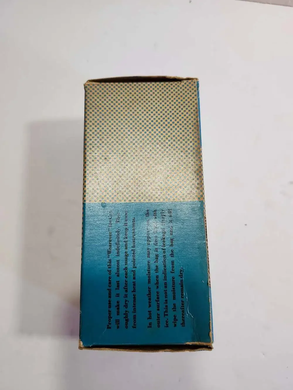 Vintage Wearever No. 15 English Folding Style Ice Cap 6 Inch in Original Box